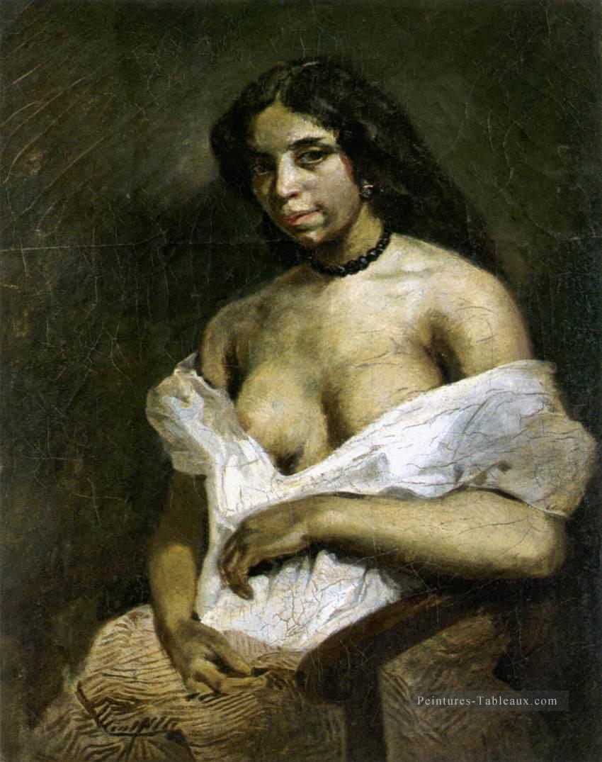 Aspasie romantique Eugène Delacroix Peintures à l'huile